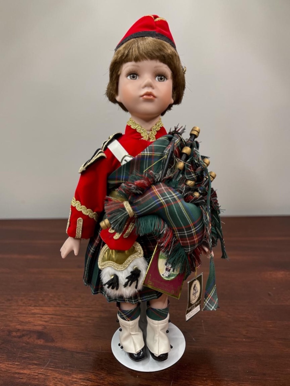 GEPPEDDO Dolls of the World Collection “Collin” The Scottish Boy Doll